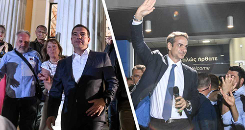 tsipras mitsotakis ekloges