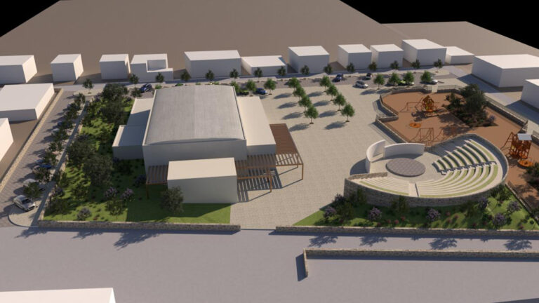 Εγκρίθηκαν 3.500.000 για την κατασκευή του Πολυχώρου Πολιτιστικών και Αθλητικών Εκδηλώσεων