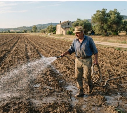 Ήρθε νερό 280,00 ευρώ σε χωράφι συμπολίτη μας. Ο δήμος του ζητά να ελέγξει τα καζανάκια