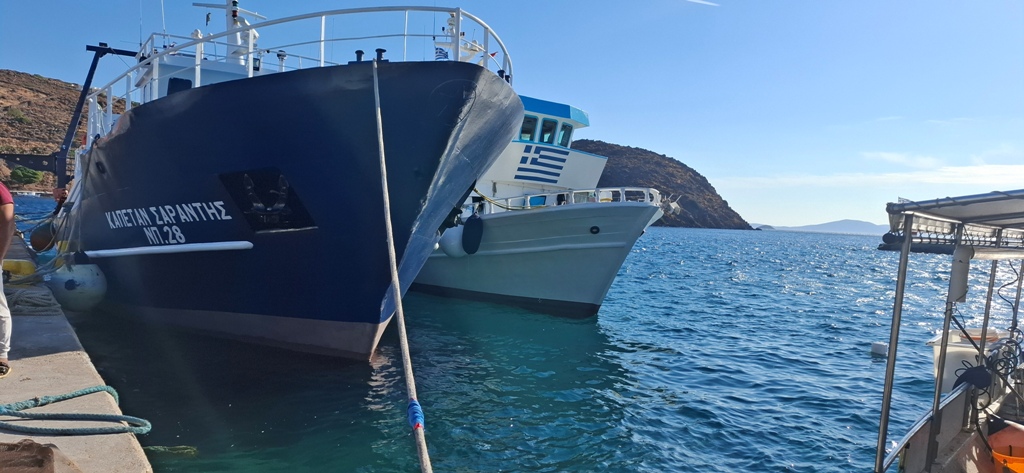 Τα αλιευτικά της Πάτμου  δεμένα στα λιμάνια. Απειλή  από Κάλυμνο για ανεξέλεγκτες κινητοποιήσεις