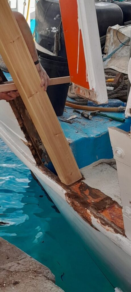 Σύγκρουση ιστιοφόρου με πατινιώτικο αλιευτικό